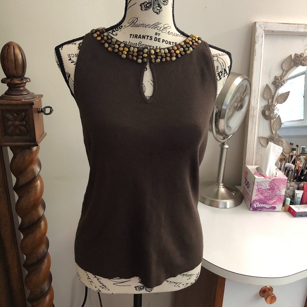 Ann Taylor Loft halter-style tank